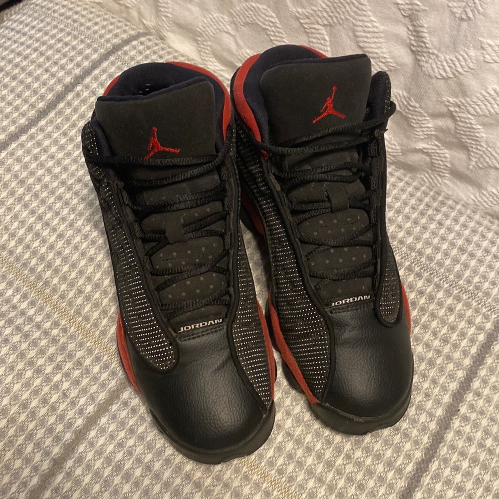 100% Authentic Kids Air Jordan 13 Retro GS Bred 2017 Release
